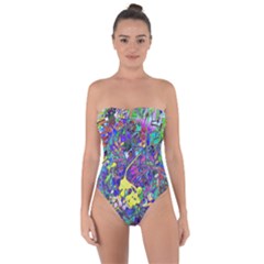 Tie Back One Piece Swimsuit 