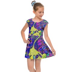 Kids  Cap Sleeve Dress 