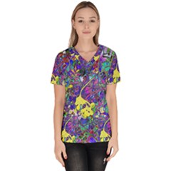 Women s V-Neck Scrub Top 