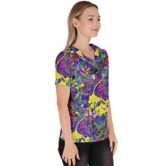 Women s V-Neck Scrub Top 