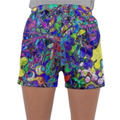 Women s Satin Sleepwear Shorts 