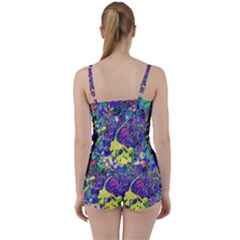 Tie Front Two Piece Tankini 