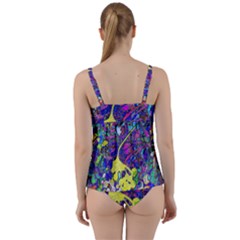 Twist Front Tankini Set 