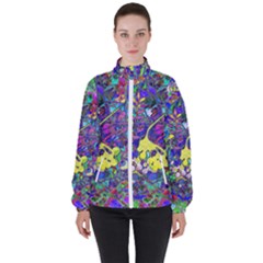 Women s High Neck Windbreaker 