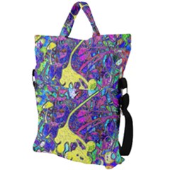 Fold Over Handle Tote Bag 