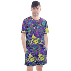 Men s Mesh T-Shirt and Shorts Set 