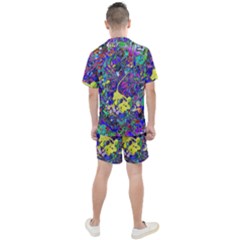 Men s Mesh T-Shirt and Shorts Set 