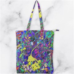 Double Zip Up Tote Bag 