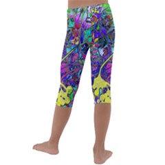 Kids  Lightweight Velour Capri Leggings  