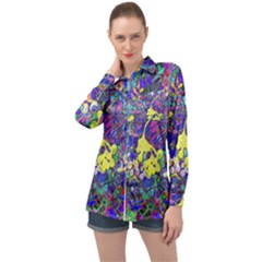 Long Sleeve Satin Shirt 