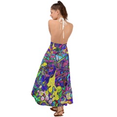 Backless Maxi Beach Dress 