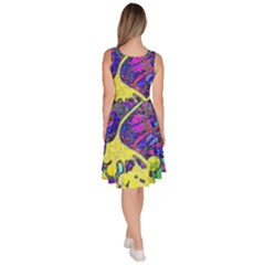 Knee Length Skater Dress With Pockets 