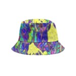 vibrant abstract floral/rainbow color Bucket Hat (Kids)