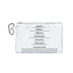 Annette Canvas Cosmetic Bag (Small)