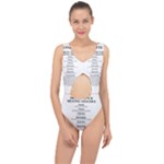 Annette Center Cut Out Swimsuit