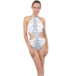 Annette Halter Side Cut Swimsuit