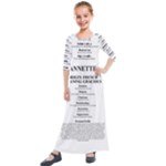 Annette Kids  Quarter Sleeve Maxi Dress