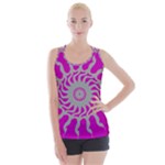 The sun. Criss Cross Back Tank Top 