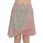 Graphic arts.  Chiffon Wrap Front Skirt