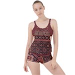 IKAT127 Boyleg Tankini Set 