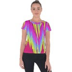 Graphic arts. Short Sleeve Sports Top 