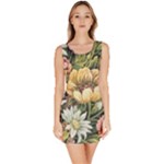 comfy vintage floral Bodycon Dress