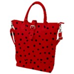 Funny Graphics Buckle Top Tote Bag