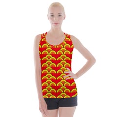 Graphic arts Criss Cross Back Tank Top  from ArtsNow.com