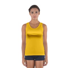 Amber Orange Sport Tank Top  from ArtsNow.com