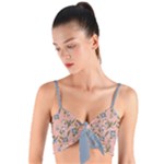 CB－020 Woven Tie Front Bralet