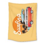 Summer surfing Medium Tapestry