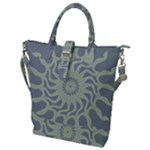 Graphic arts.  Buckle Top Tote Bag