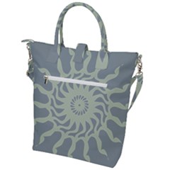 Buckle Top Tote Bag 