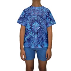 Kids  Short Sleeve Swimwear 