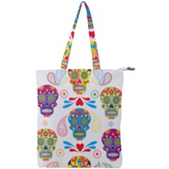 Double Zip Up Tote Bag 