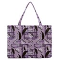 Zipper Medium Tote Bag Front