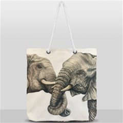 Full Print Rope Handle Tote (Large) 