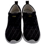 Net-Steals Mens Athletic Shoes - Black Leathery Pattern