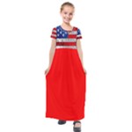 usa-map-and-flag-on-cement-wall-texture-background-design-1591646654pet Kids  Short Sleeve Maxi Dress