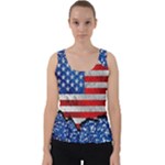 usa-map-and-flag-on-cement-wall-texture-background-design-1591646654pet Velvet Tank Top