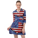 usa-map-and-flag-on-cement-wall-texture-background-design-1591646654pet Mini Skater Shirt Dress