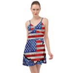 usa-map-and-flag-on-cement-wall-texture-background-design-1591646654pet Summer Time Chiffon Dress