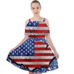 usa-map-and-flag-on-cement-wall-texture-background-design-1591646654pet Cut Out Shoulders Chiffon Dress