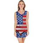 usa-map-and-flag-on-cement-wall-texture-background-design-1591646654pet Bodycon Dress