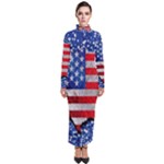 usa-map-and-flag-on-cement-wall-texture-background-design-1591646654pet Turtleneck Maxi Dress