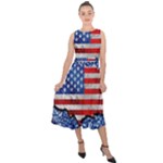 usa-map-and-flag-on-cement-wall-texture-background-design-1591646654pet Midi Tie-Back Chiffon Dress