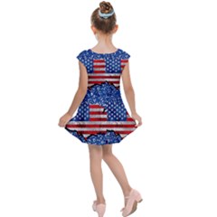 Kids  Cap Sleeve Dress 