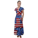 usa-map-and-flag-on-cement-wall-texture-background-design-1591646654pet Flutter Sleeve Maxi Dress