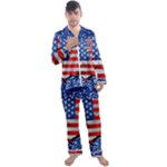 usa-map-and-flag-on-cement-wall-texture-background-design-1591646654pet Men s Long Sleeve Satin Pajamas Set