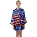 usa-map-and-flag-on-cement-wall-texture-background-design-1591646654pet Long Sleeve Satin Kimono